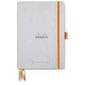 RHODIA GoalBook, Hardcover, Silber, 14,8 cm x 21 cm, DIN A5, 90 g/m²
