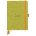Carnet RHODIA Goalbook, couverture rigide, Vert anis, 14,8 cm x 21 cm, DIN A5, 90 g/m²
