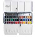 Coffrets d´aquarelle fine LEFRANC & BOURGEOIS, 40 1/2 godets, Set