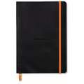 Carnet Rhodiarama Goalbook dots, Noir, 14,8 cm x 21 cm, DIN A5, 90 g/m²