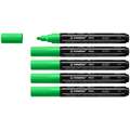 Sets de 5 marqueurs acryliques STABILO® FREE, T300, set de 5, Vert feuillage, 2-3 mm