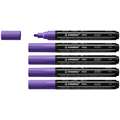 Sets de 5 marqueurs acryliques STABILO® FREE, T300, set de 5, Violet, 2-3 mm