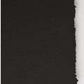 Papier aquarelle Fontaine noir bords frangés Clairefontaine, 56 cm x 76 cm, 300 g/m², fin, Feuille à l´unité