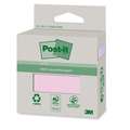 Post-it® Recycling Haftnotizen, rosa / blau pastell