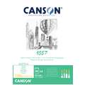 Bloc à esquisse CANSON® 1557, 29,7 cm x 42 cm, 120 g/m², mat