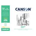 CANSON® 1557® Skizzenblock, 42 cm x 59,4 cm, DIN A2, 120 g/m², matt