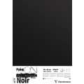 Papier à dessin noir Paint'ON CLAIREFONTAINE, 50 cm x 65 cm, 250 g/m², Pack de 10 feuilles