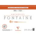 Clairefontaine Aquarellpapier FONTAINE 300 g/qm, 300 g/m², 20 Blatt, 23 cm x 31 cm | 9