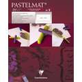 Clairefontaine PASTELMAT® Pastellblock Version 3, weiß, 24 cm x 30 cm, Block (einseitig geleimt), 340 g/m²