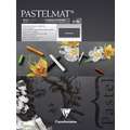 Clairefontaine PASTELMAT® No 6 Pastellmalblock anthrazit, 18 cm x 24 cm, Block (einseitig geleimt), 360 g/m²