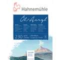 Hahnemühle Öl-/ Acryl 230 g/m² Öl-und Acrylmalblock, 30 cm x 40 cm, 230 g/m², strukturiert, Block (vierseitig geleimt)