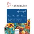 Hahnemühle Acrylmalblock 360 g/qm, 50 cm x 64 cm, Block (vierseitig geleimt), 360 g/m²