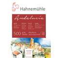 Hahnemühle „Andalucia“ Akademie-Aquarellkarton, 42 cm x 56 cm, 500 g/m², rau, Block (vierseitig geleimt)