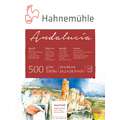 Hahnemühle „Andalucia“ Akademie-Aquarellkarton, 36 cm x 48 cm, 500 g/m², rau, Block (vierseitig geleimt)