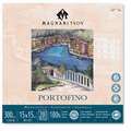 MAGNANI 1404® PORTOFINO Aquarellpapier, 15 cm x 15 cm, 300 g/m², satiniert, (Block mit 20 Blatt),1-seitig geleimt, 300 g/m², quadratisch