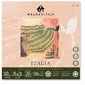 MAGNANI 1404® ITALIA Aquarellpapier, 20 cm x 20 cm, 300 g/m², matt, 1-seitig geleimter Block mit 20 Blatt, quadratisch