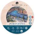 MAGNANI 1404® PORTOFINO Aquarellpapier, Ø 16 cm, 300 g/m², satiniert, Block mit 20 Blatt (Rundum geleimt), rund