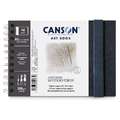 Carnet aquarelle Art Book Saunders Waterford Canson, 14,8 cm x 21 cm, DIN A5, fin, 300 g/m²