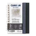 Carnet aquarelle Art Book Saunders Waterford Canson, 14,8 cm x 21 cm, DIN A5, fin, 300 g/m²