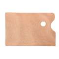 Palette de peintre en bois, Rectangulaire, 29 x 44cm