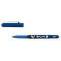 Stylo roller Pilot Pen V-Ball 07, bleu, 0,5 mm - pointe fine