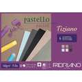 Papier d´artiste pour pastels Tiziano FABRIANO®, 29,7 cm x 42 cm, DIN A3, 160 g/m², rugueux|structuré, Bloc de 30 feuilles