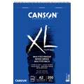 CANSON® XL Mix Media 300 g/qm, 42 cm x 59,4 cm, DIN A2, 300 g/m², matt, Spiralblock