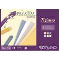Papier d´artiste pour pastels Tiziano FABRIANO®, 21 cm x 29,7 cm, DIN A4, 160 g/m², rugueux|structuré, Bloc de 30 feuilles