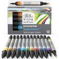 WINSOR & NEWTON™ promarker watercolour™, Themen-Sets, Landschaft, 12 Marker