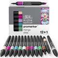 Set de 12 marqueurs Promarker Manga Themes + 1 blender Winsor & Newton, Chibi