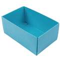 Boîte cadeau colorée S BUNTBOX, Azur, Boîte, taille S (102 x 65 x 46 mm)