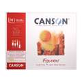 CANSON® Figueras® Öl/Acrylblock, längsseitig geleimt, 40 cm x 50 cm, 290 g/m², strukturiert, Block (einseitig geleimt)