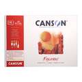 CANSON® Figueras® Öl/Acrylblock, längsseitig geleimt, 29,7 cm x 42 cm, 290 g/m², strukturiert, Block mit 10 Blatt (einseitig geleimt)