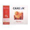CANSON® Figueras® Öl/Acrylblock, längsseitig geleimt, 30 cm x 40 cm, 290 g/m², strukturiert, Block mit 10 Blatt (einseitig geleimt)
