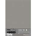 Paint'ON CLAIREFONTAINE, gris, 15  feuilles, 50 cm x 65 cm, 250 g/m²