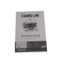 CANSON® Bristol Zeichenblock-Block, DIN A3, 20 Blatt, Block (einseitig geleimt), fein