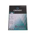 CANSON® Bristol Zeichenblock-Block, DIN A4, 20 Blatt, Block (einseitig geleimt), fein