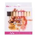 Set de 10 marqueurs brush TALENS ECOLINE®, 10 marqueurs
