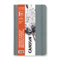 CANSON® Graduate Skizzen- & Notizbuch, Hardcover, Coverfarbe: Hellgrau, 14 cm x 21,6 cm, 90 g/m²