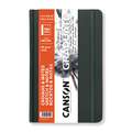 CANSON® Graduate Skizzen- & Notizbuch, Hardcover, Coverfarbe: Dunkelgrau, 14 cm x 21,6 cm, 90 g/m²