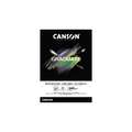 CANSON® Graduate Mixed Media Black Block, 21 cm x 29,7 cm, DIN A4, matt, 240 g/m², Block (einseitig geleimt)