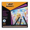 BIC® Aquarellstifte INTENSITY, Set, 24 Stifte