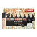 Sets de surligneurs STABILO® BOSS® ORIGINAL NatureCOLORS, 8 couleurs, 2 mm|5 mm, pointe cale