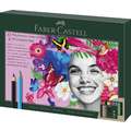 Sets de crayons FABER-CASTELL POLYCHROMOS & graphites PITT Matt, set de 40