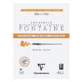 Clairefontaine Aquarellpapier FONTAINE Extra White, satiniert, 23 cm x 31 cm | 9