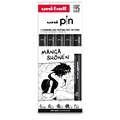 Sets thématiques de 5 feutres Uni-Pin, Set Manga Shonen