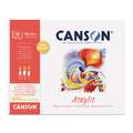 Papier acrylic Canson, 33 cm x 41 cm (6F), 400 g/m², fin