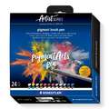 STAEDTLER® pigment arts pen brush 371, 24er-Set, Bunt