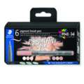 STAEDTLER® pigment brush 6er-Set, Themen-Sets, Beiges & Neutrals, Set, Pinselspitze