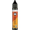 Recharge pour marqueur brillant acrylique MOLOTOW™ ONE4ALL, Noir brillant